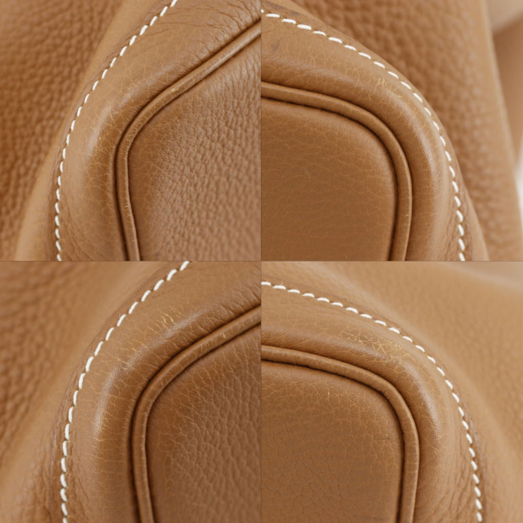 Hermes Garden Party 36 PM Negonda Gold Brown Tote — view 4