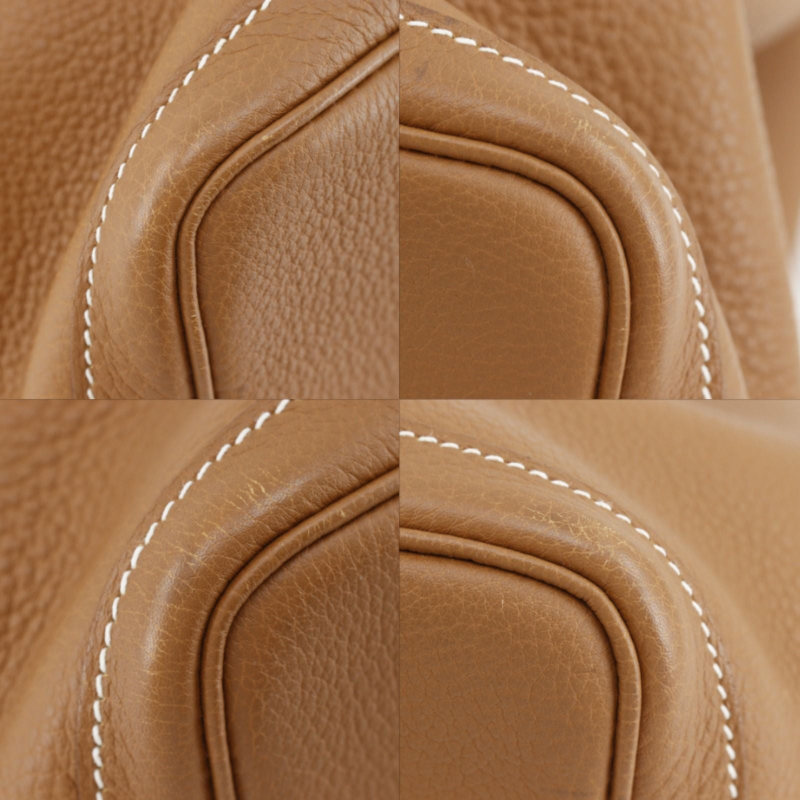 Hermes Garden Party 36 PM Negonda Gold Brown Tote — view 4