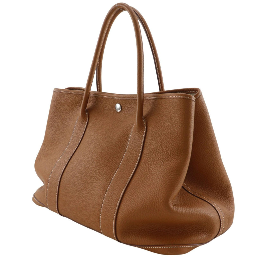 Hermes Garden Party 36 PM Negonda Gold Brown Tote — view 2