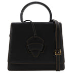Loewe Barcelona 2-Way Shoulder Embossed Leather Black Handbag