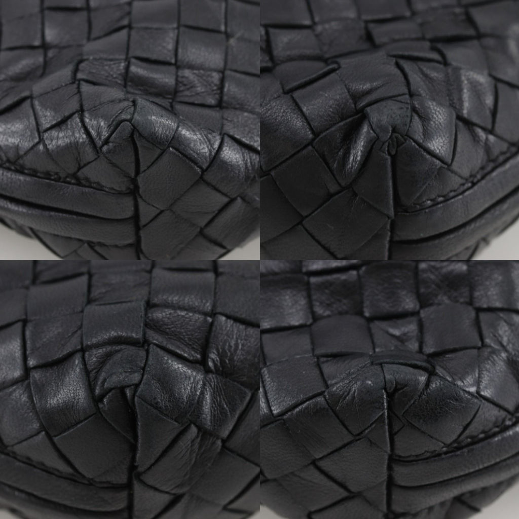 Bottega Veneta Intrecciato Calf Black Shoulder — view 4