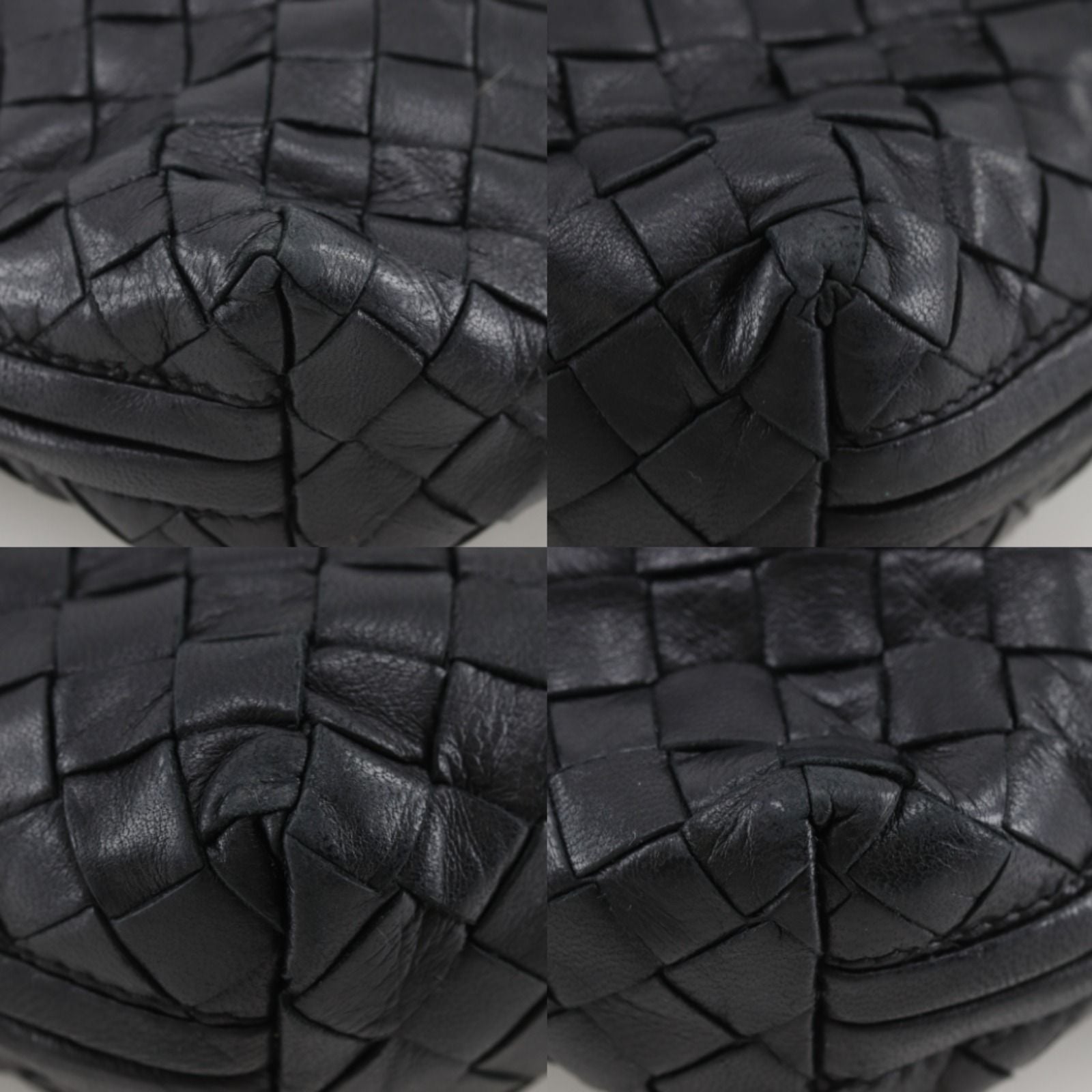 Bottega Veneta Intrecciato Calf Black Shoulder — view 4