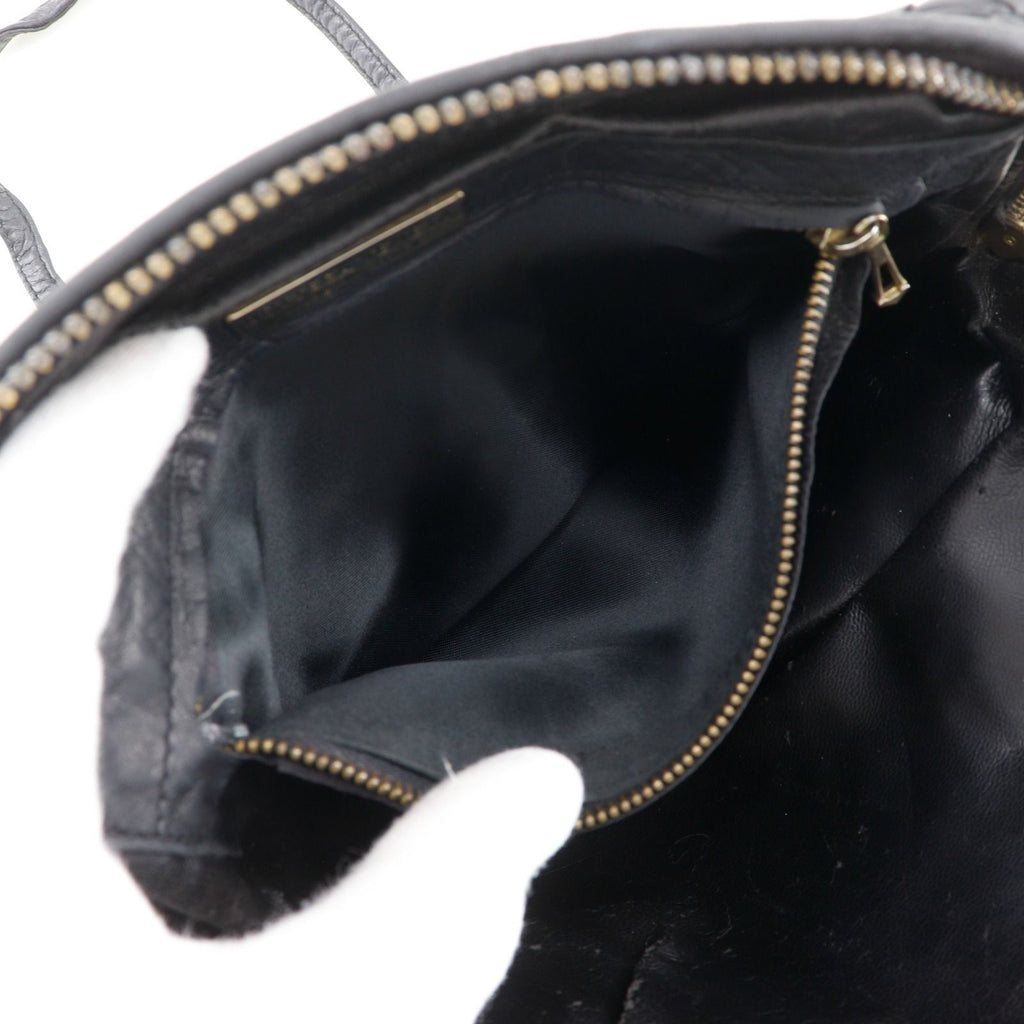 Bottega Veneta Intrecciato Calf Black Shoulder — view 6