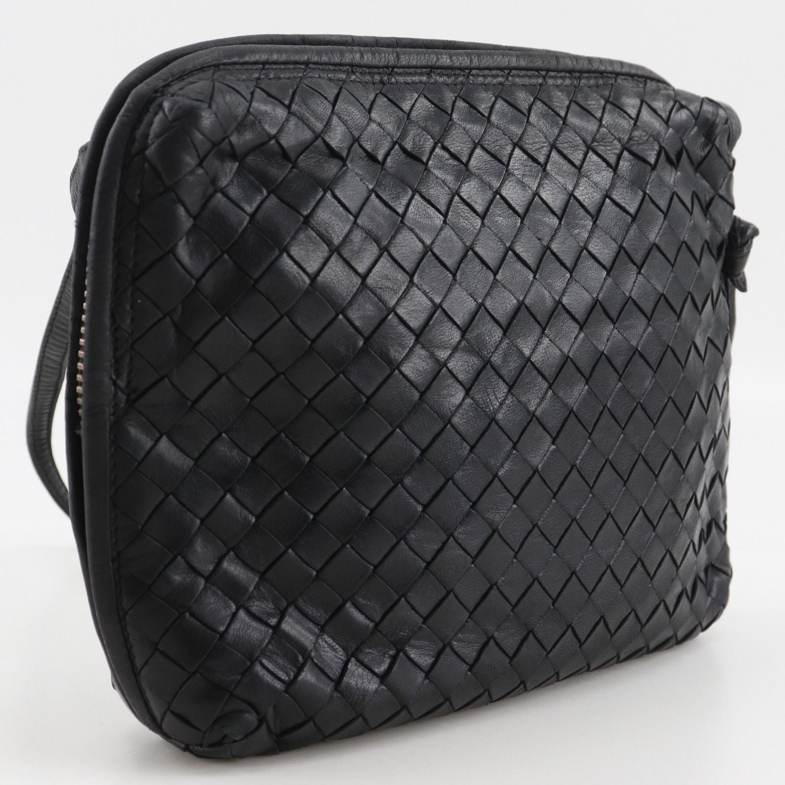 Bottega Veneta Intrecciato Calf Black Shoulder — view 3