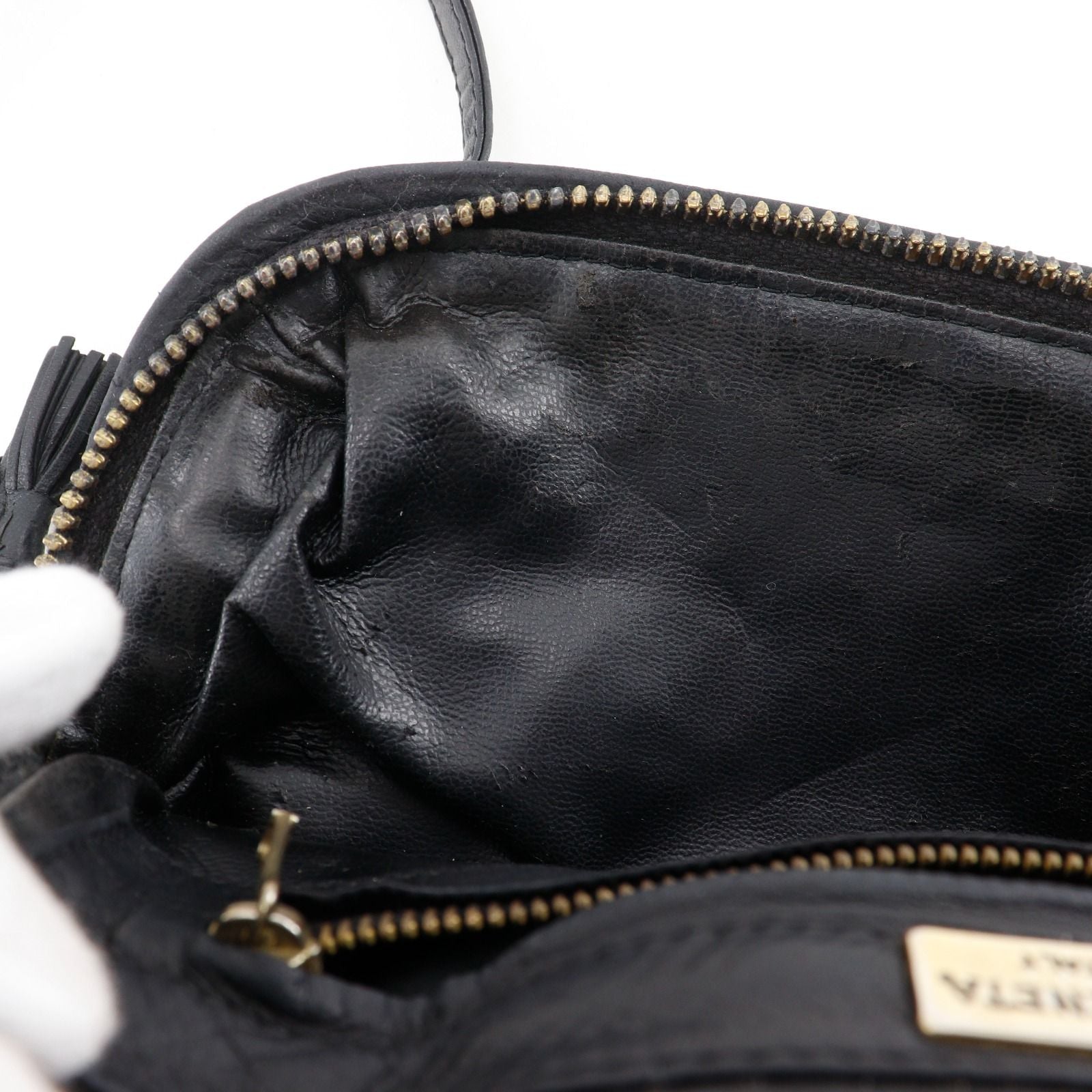 Bottega Veneta Intrecciato Calf Black Shoulder — view 8