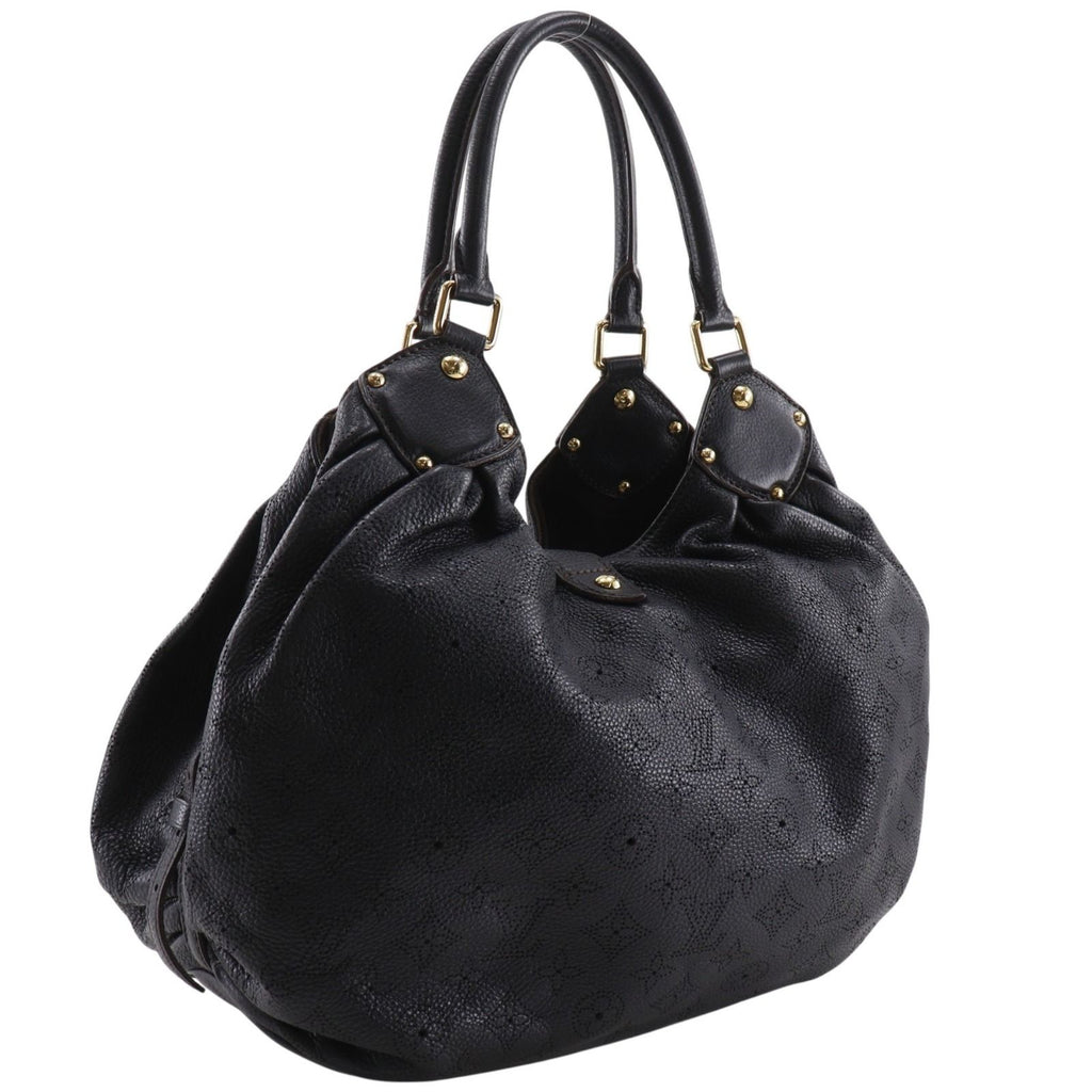 Louis Vuitton Mahina L Monogram Noir Black Tote — view 3