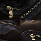 Louis Vuitton Mahina L Monogram Noir Black Tote — view 9