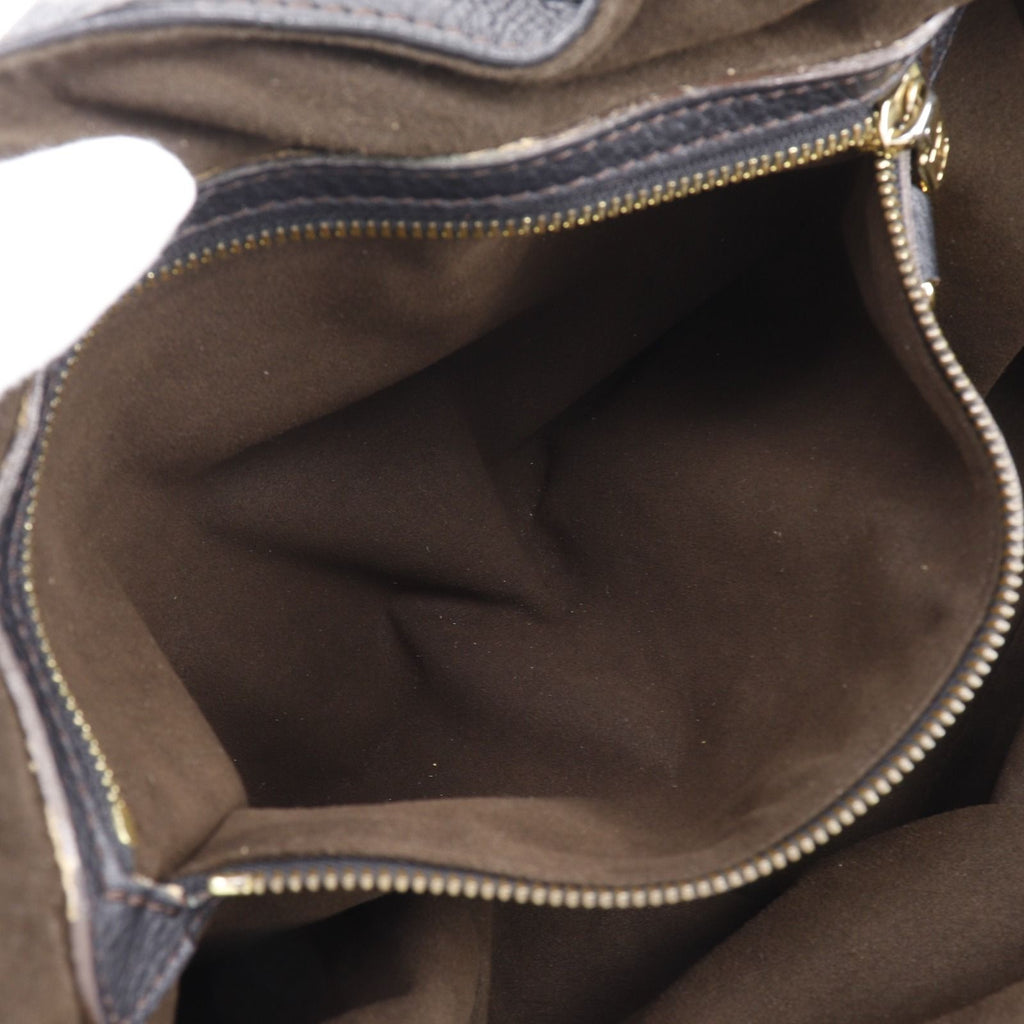 Louis Vuitton Mahina L Monogram Noir Black Tote — view 7
