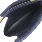 Dior Trotter Vintage Canvas Navy Shoulder — view 6