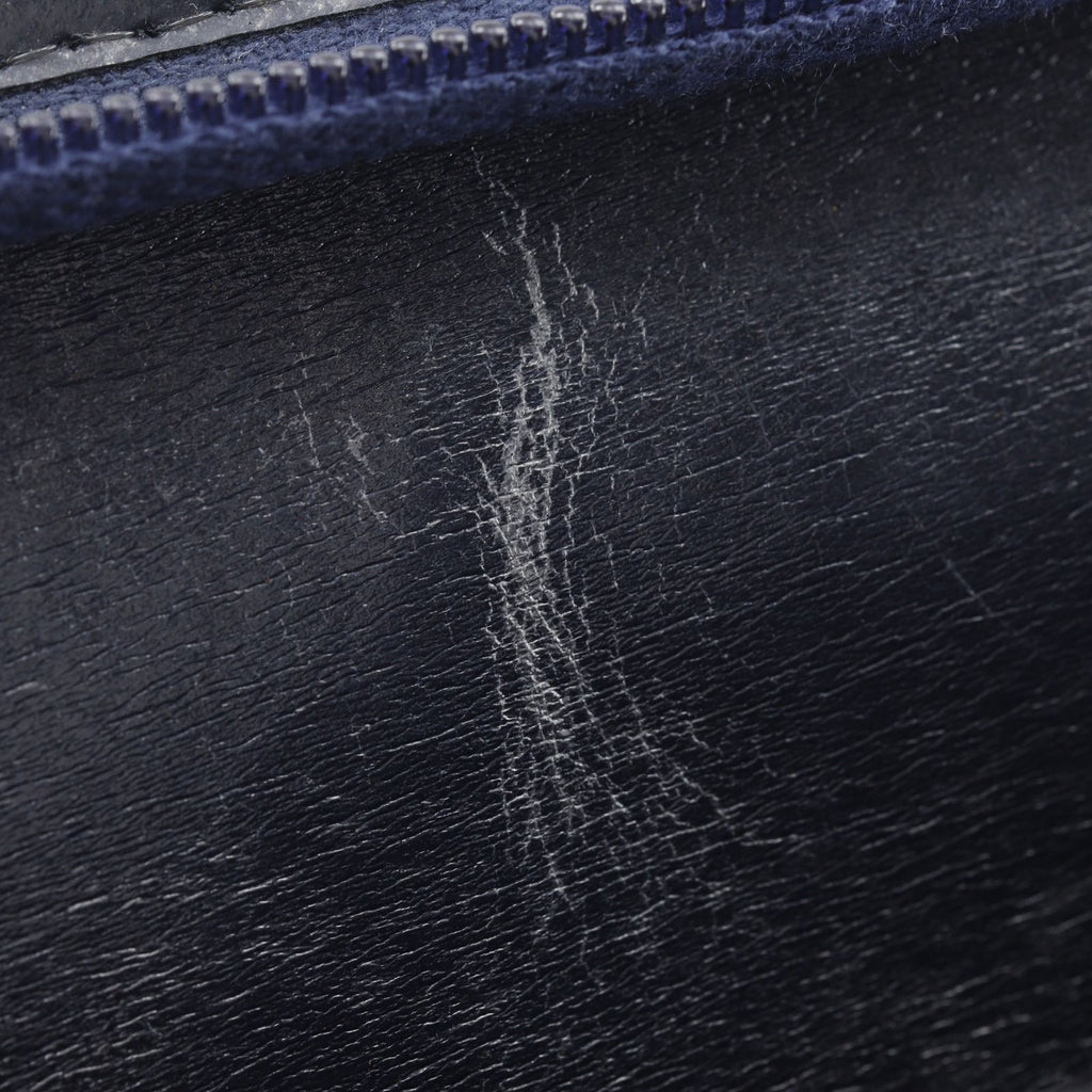 Dior Trotter Vintage Canvas Navy Shoulder — view 8