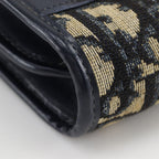 Dior Trotter Vintage Canvas Navy Shoulder — view 4