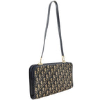 Dior Trotter Vintage Canvas Navy Shoulder — view 3