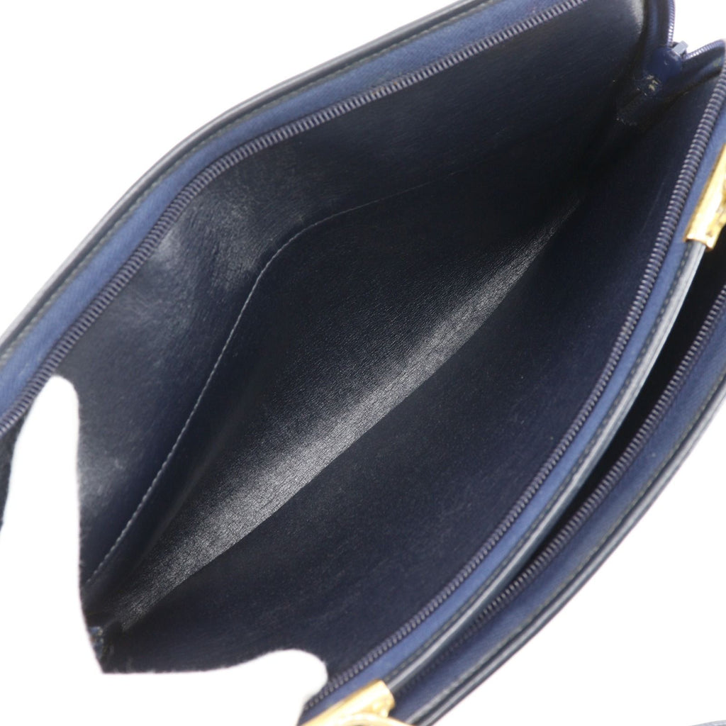 Dior Trotter Vintage Canvas Navy Shoulder — view 7