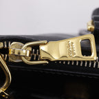 Prada Galleria 2-Way Shoulder Saffiano Black Handbag — view 7