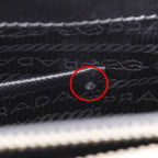 Prada Galleria 2-Way Shoulder Saffiano Black Handbag — view 5