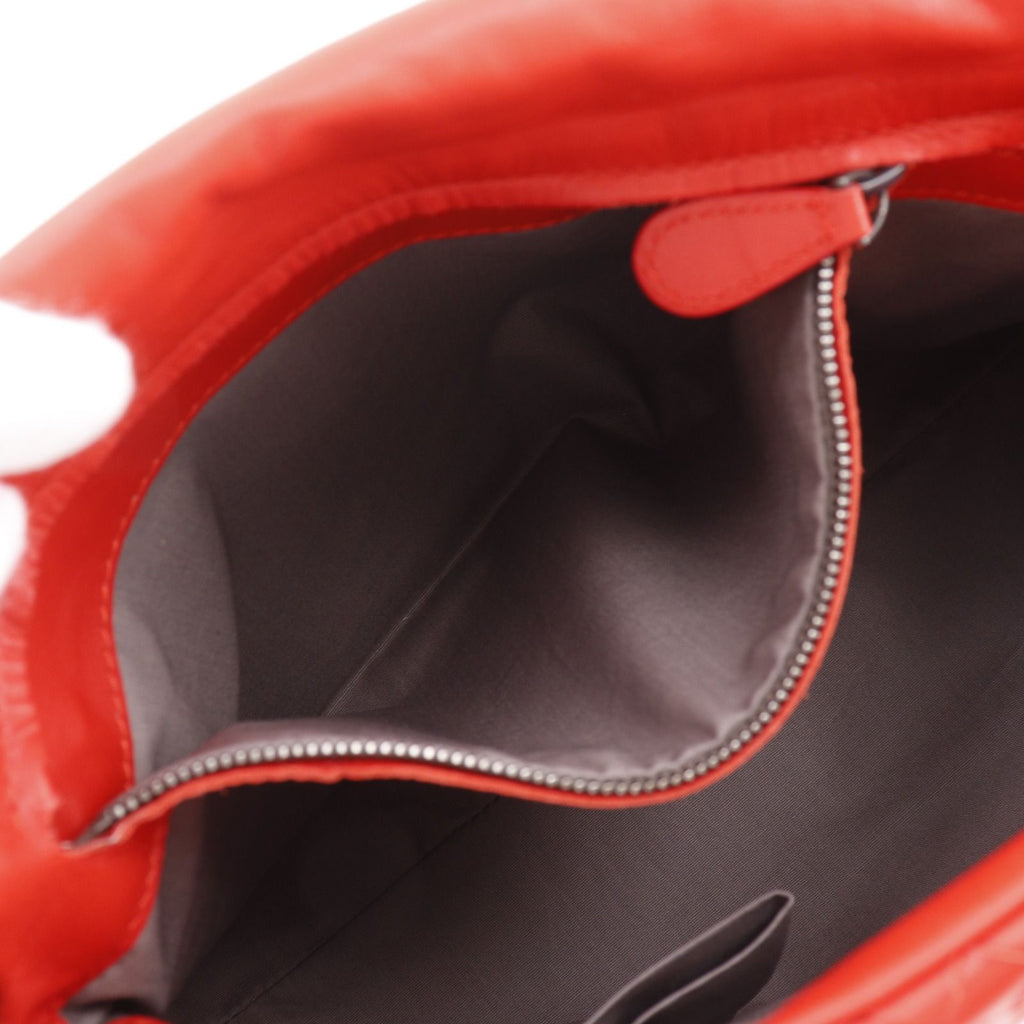 Bottega Veneta Intrecciato Calf Red Shoulder — view 6