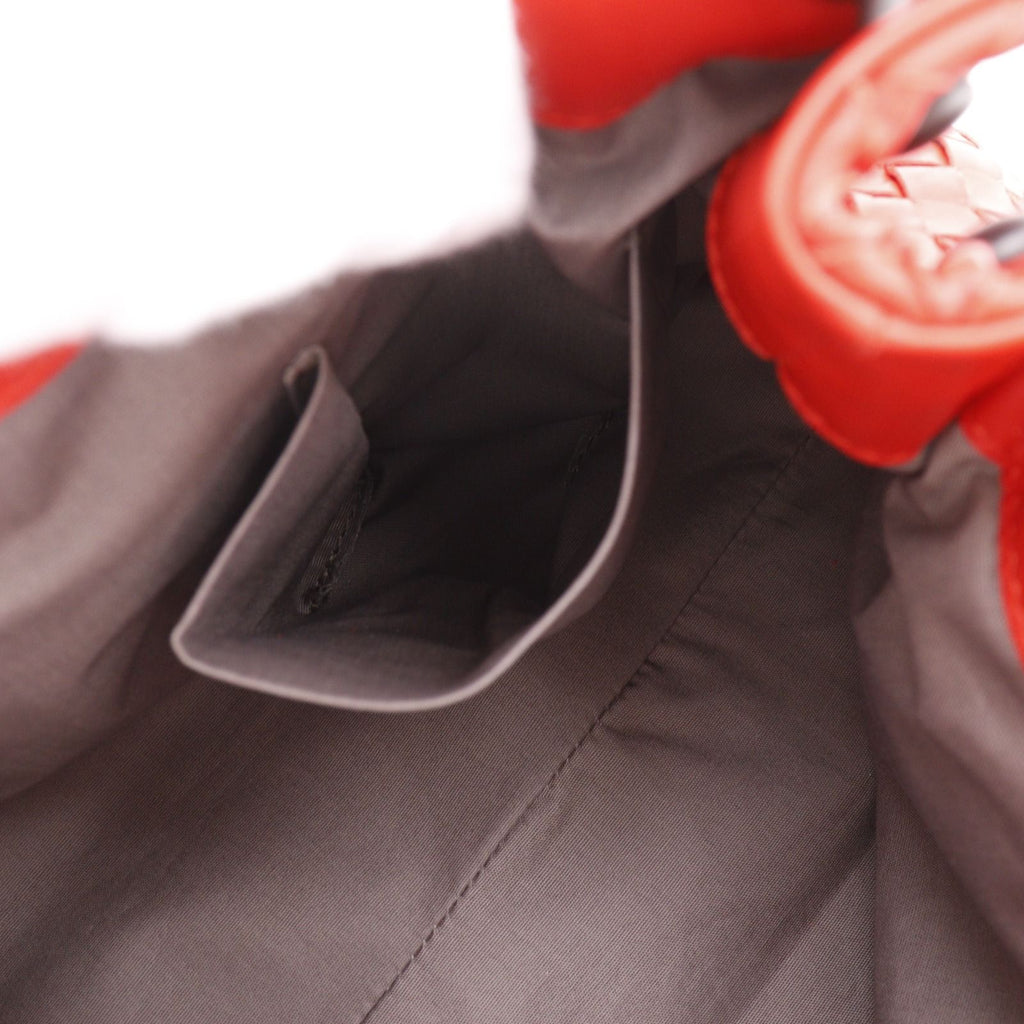 Bottega Veneta Intrecciato Calf Red Shoulder — view 7