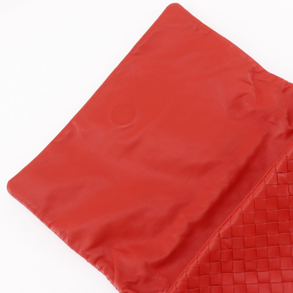 Bottega Veneta Intrecciato Calf Red Shoulder — view 8