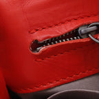 Bottega Veneta Intrecciato Calf Red Shoulder — view 9