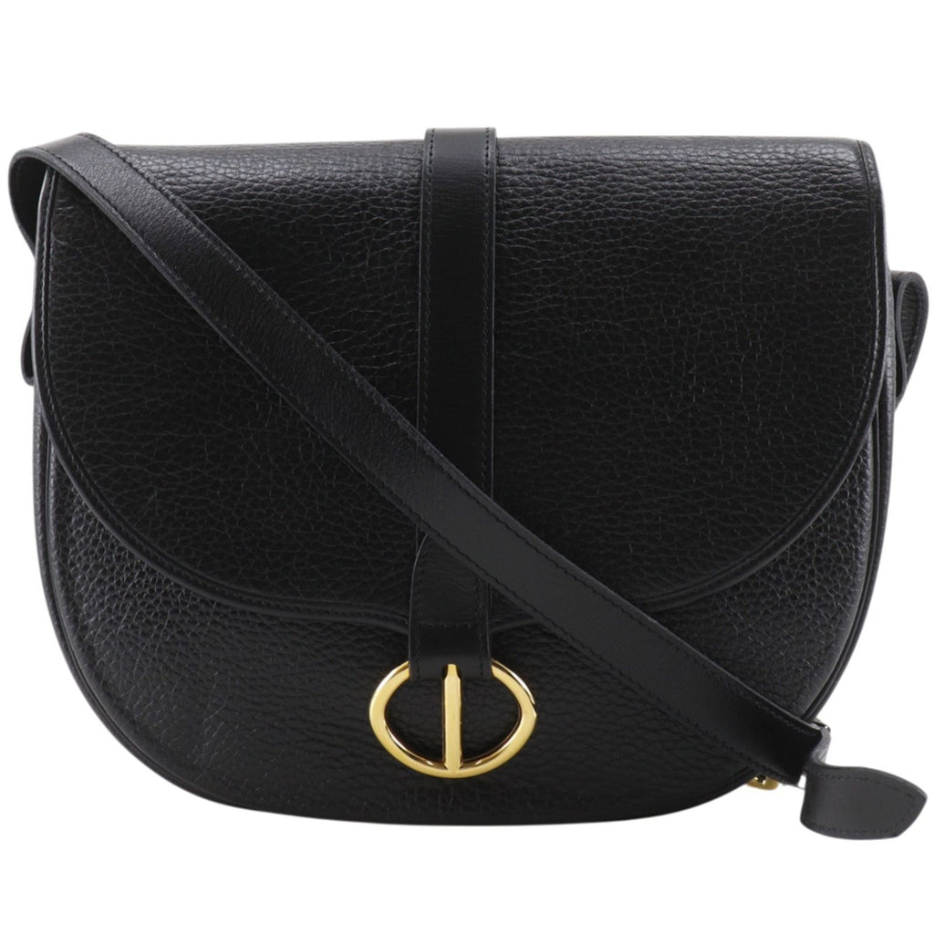 Dior CD Logo Vintage Calf Black Shoulder