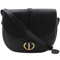 Dior CD Logo Vintage Calf Black Shoulder