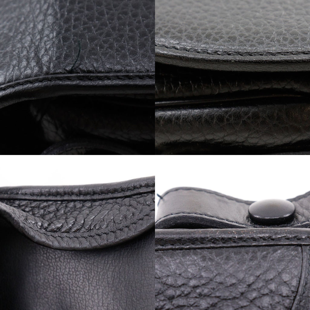 Dior CD Logo Vintage Calf Black Shoulder — view 7