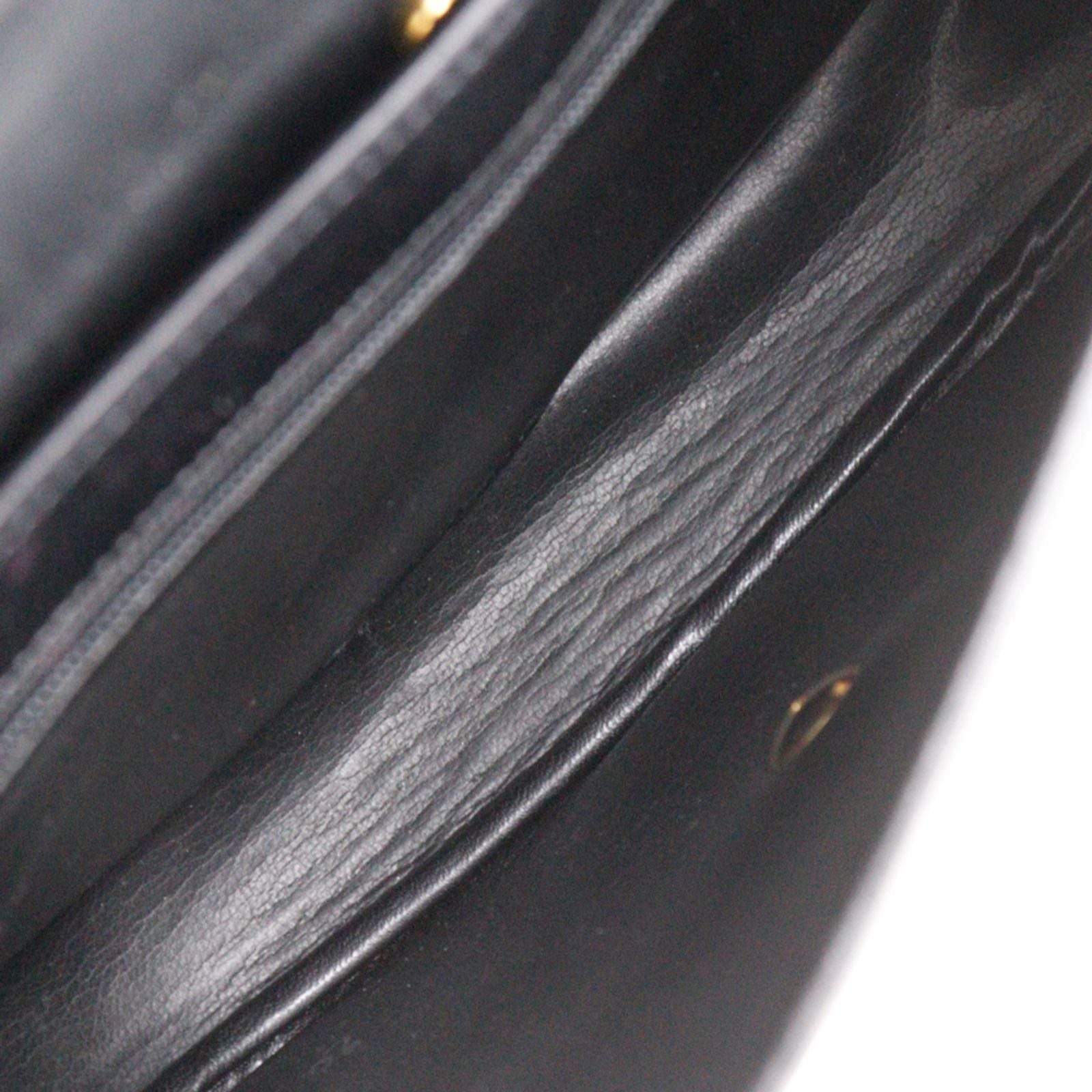 Dior CD Logo Vintage Calf Black Shoulder — view 5