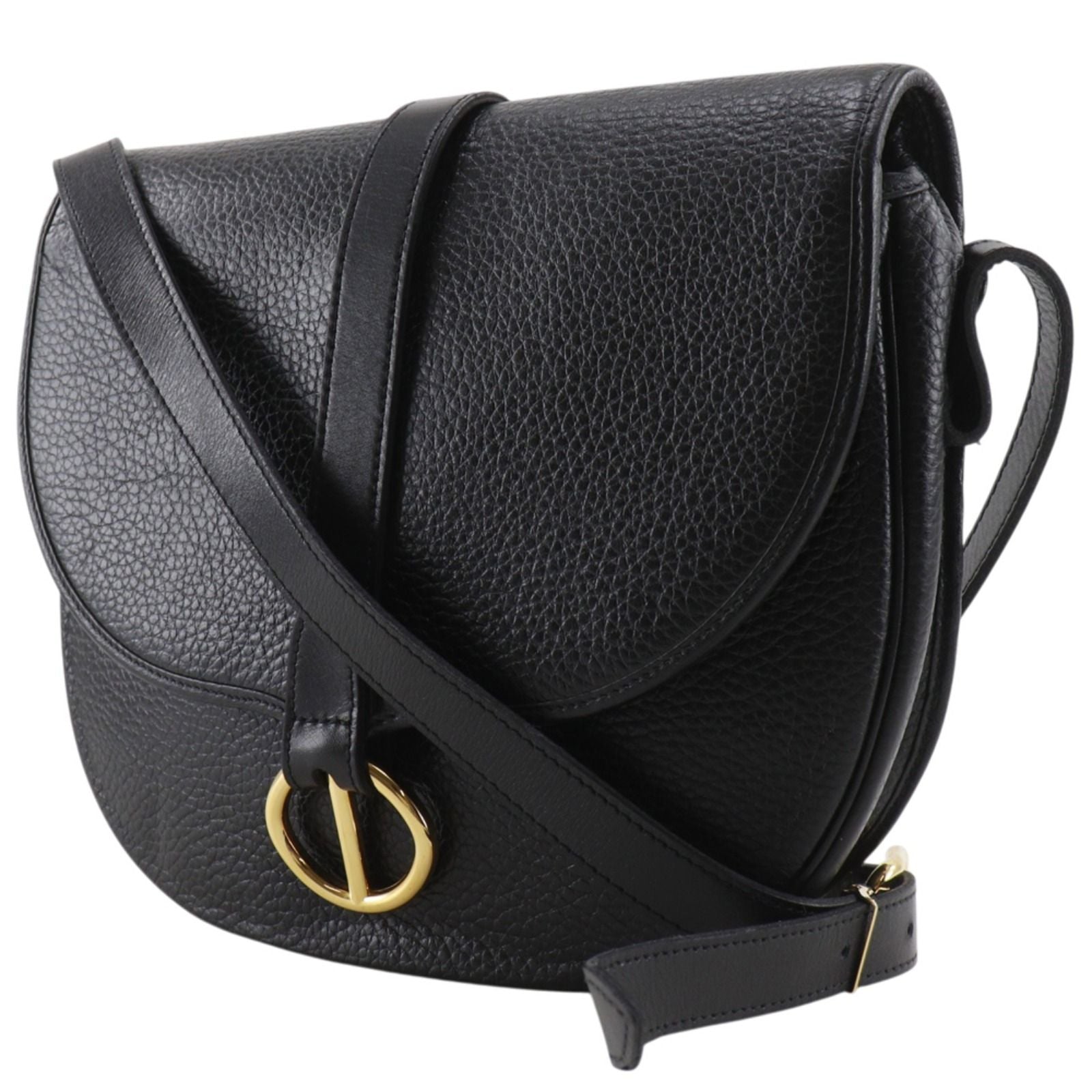 Dior CD Logo Vintage Calf Black Shoulder — view 2