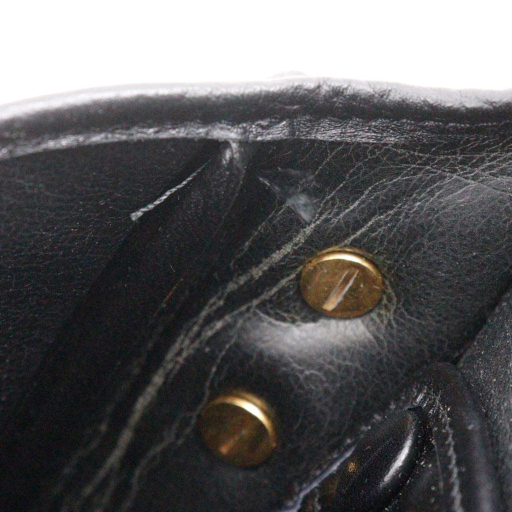 Dior CD Logo Vintage Calf Black Shoulder — view 9