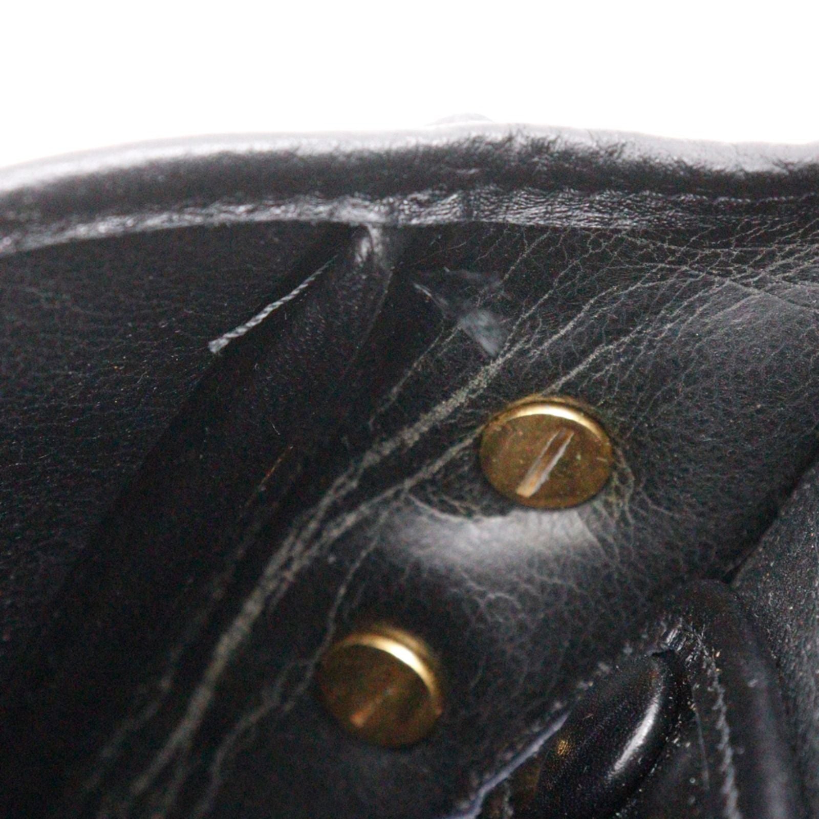 Dior CD Logo Vintage Calf Black Shoulder — view 9