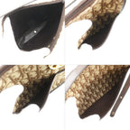 Dior Trotter CD Logo Vintage Canvas Brown Shoulder — view 6