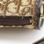Dior Trotter CD Logo Vintage Canvas Brown Shoulder — view 9