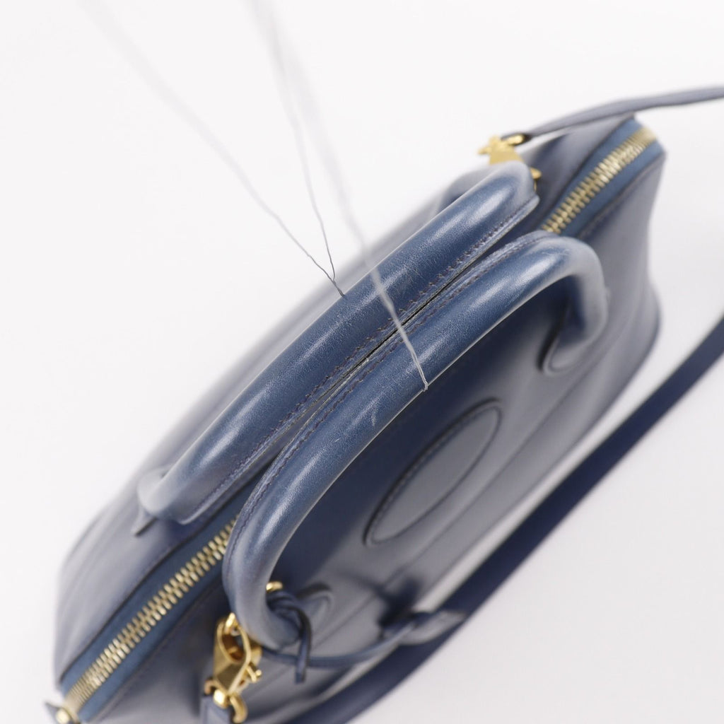 Hermes Bolide 31 2-Way Shoulder Votadelact Blue Marine Gold B Handbag — view 5