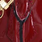 Louis Vuitton Alma BB 2-Way Shoulder Monogram Vernis Pomme D'amour Red Handbag — view 9