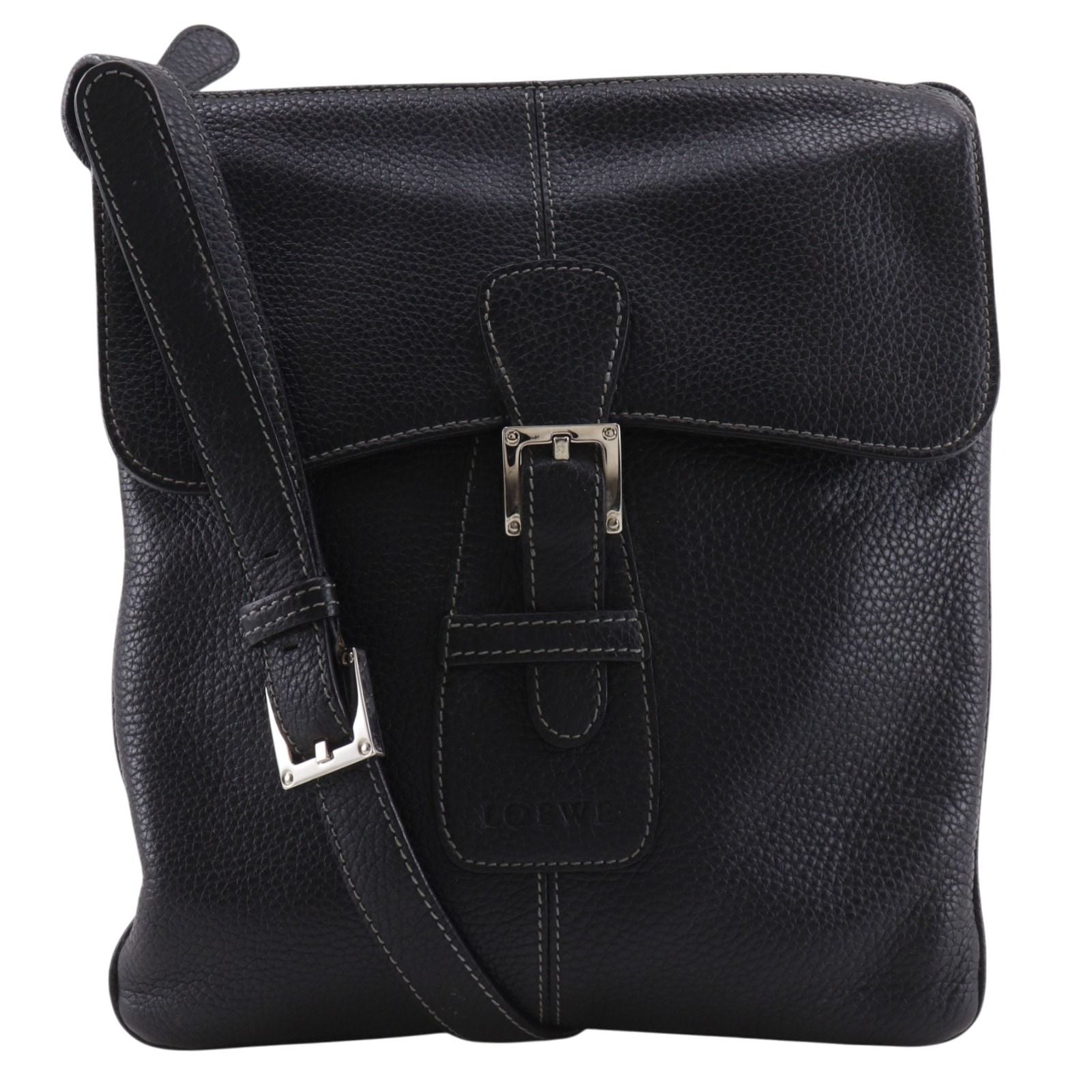 Loewe Leather Black Shoulder