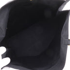 Chanel CC Logo Chain Tote Nylon Black — view 6