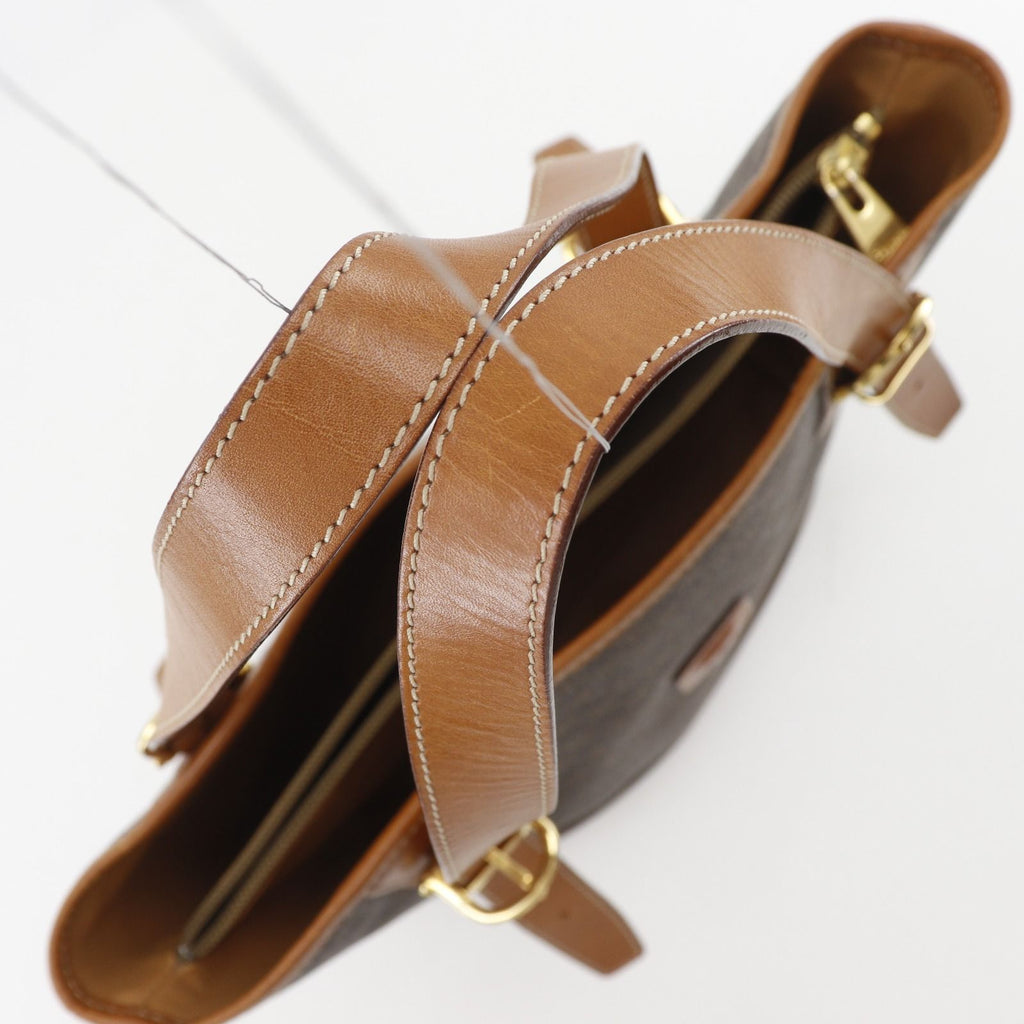 Celine Macadam Bucket Vintage Brown Tote — view 5