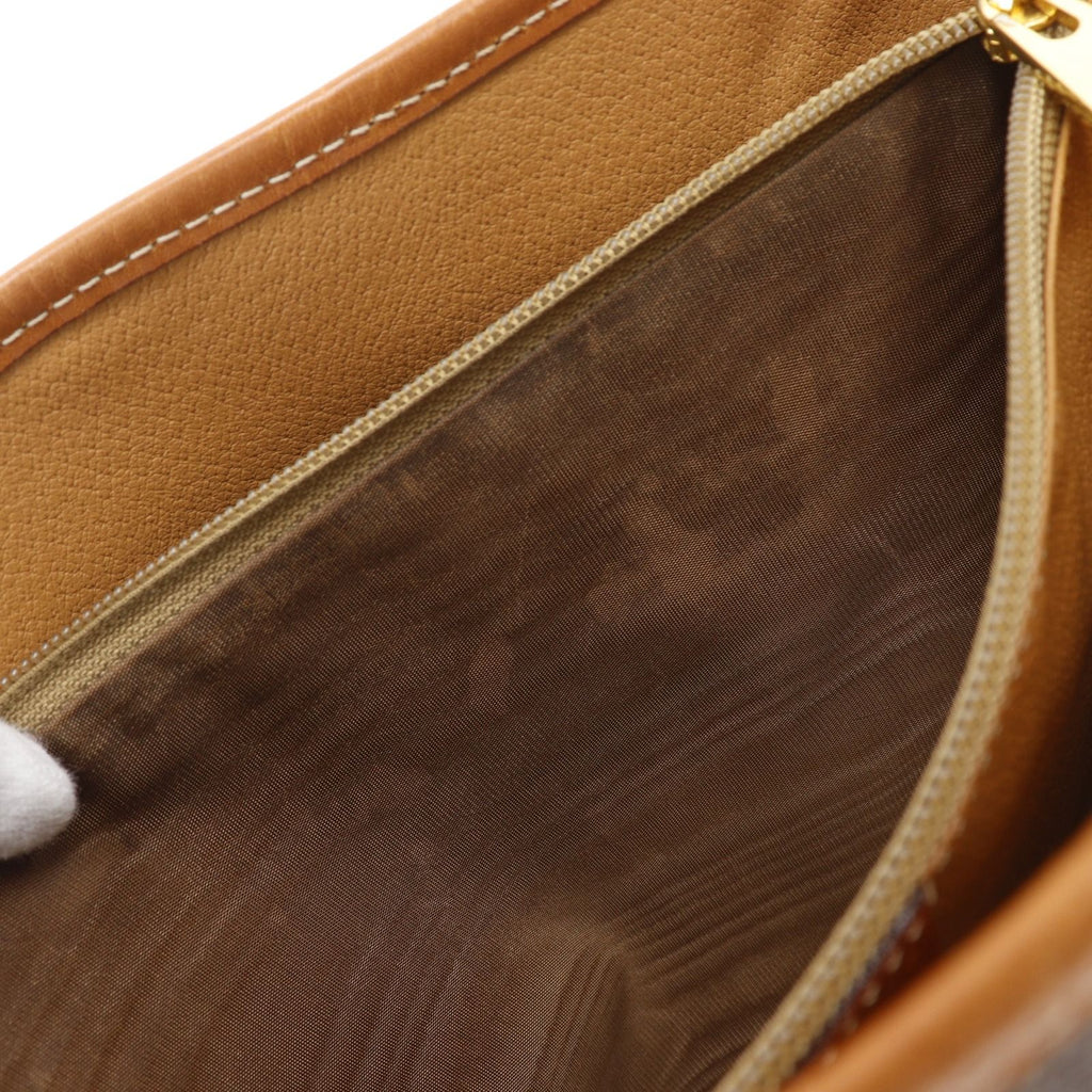 Celine Macadam Bucket Vintage Brown Tote — view 7