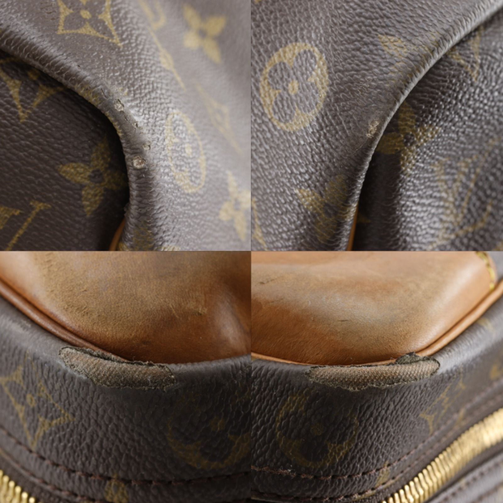 Louis Vuitton Sirius 70 Monogram Canvas Brown Boston — view 4