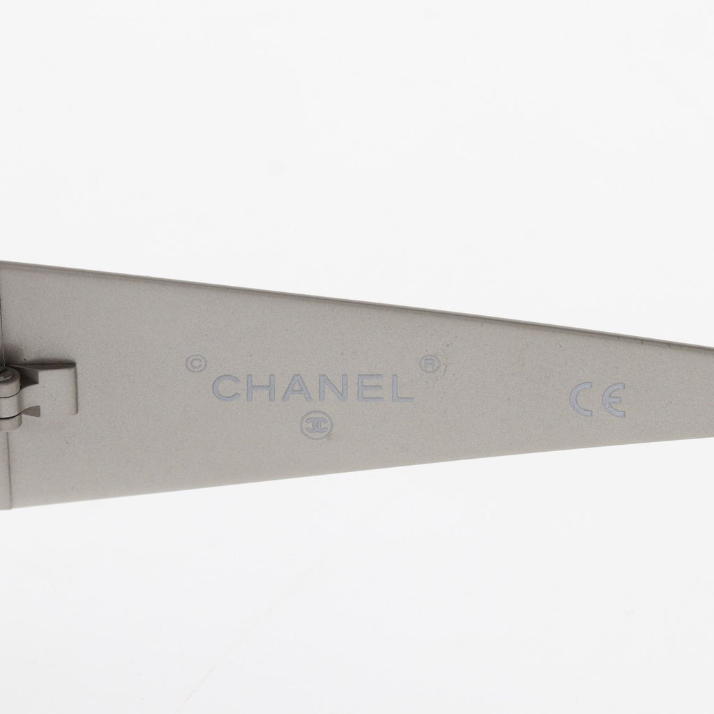 Chanel Side Logo Acetate Metal Sunglasses Eyewear — view 6