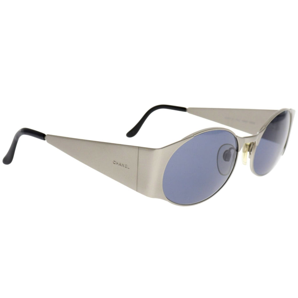 Chanel Side Logo Acetate Metal Sunglasses Eyewear — view 2