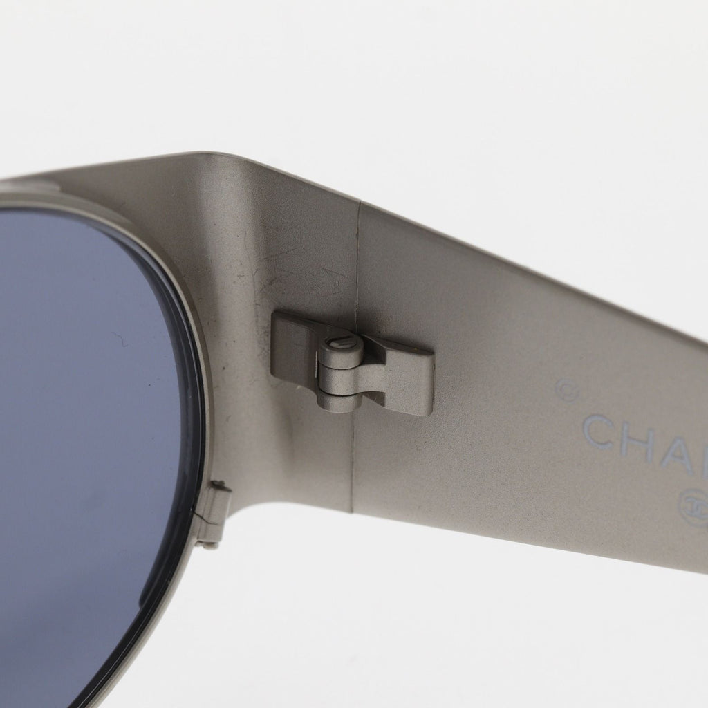 Chanel Side Logo Acetate Metal Sunglasses Eyewear — view 5
