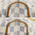 Louis Vuitton Saleya MM Damier Azur Canvas White Handbag — view 4
