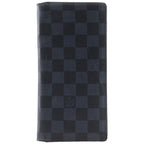 Louis Vuitton Portefeuille Brazza Damier Graphite Canvas Black Wallet
