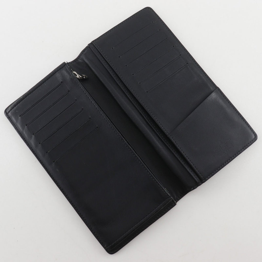 Louis Vuitton Portefeuille Brazza Damier Graphite Canvas Black Wallet — view 7