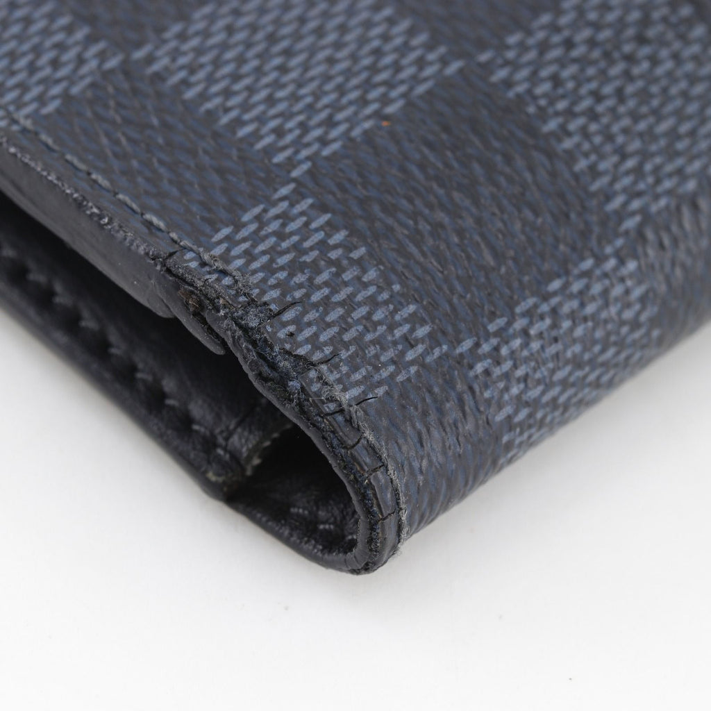 Louis Vuitton Portefeuille Brazza Damier Graphite Canvas Black Wallet — view 4