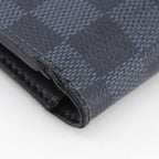 Louis Vuitton Portefeuille Brazza Damier Graphite Canvas Black Wallet — view 4