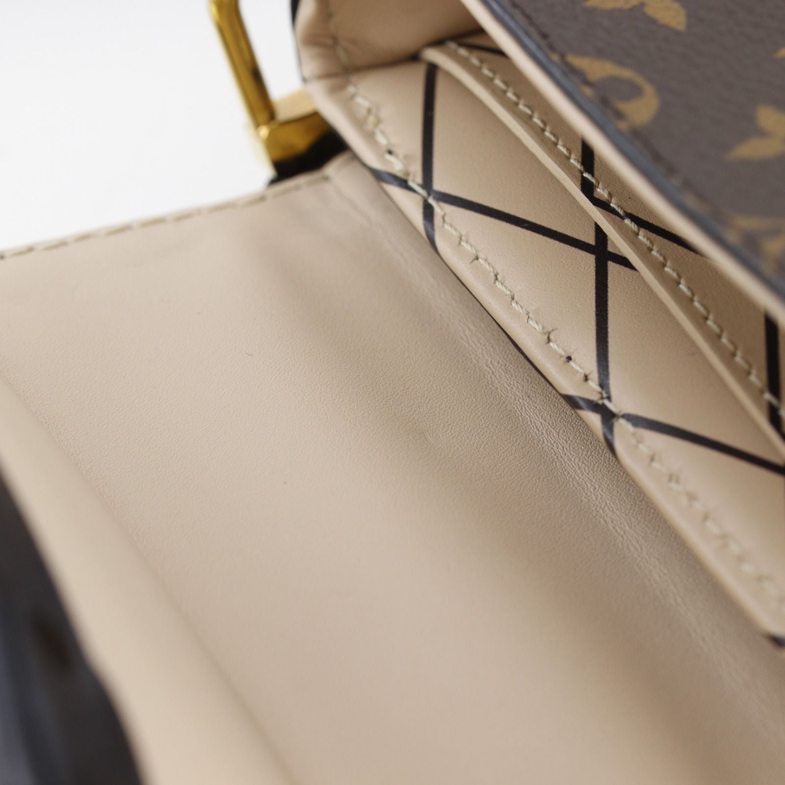 Louis Vuitton Pochette Trunk Vertical Monogram Canvas Brown — view 8