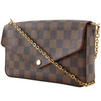 Louis Vuitton Pochette Felicie 2-Way Clutch Damier Canvas — view 2