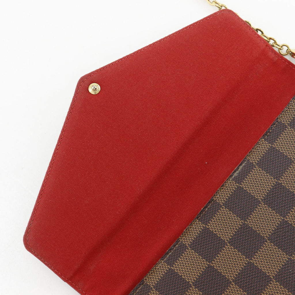 Louis Vuitton Pochette Felicie 2-Way Clutch Damier Canvas — view 7